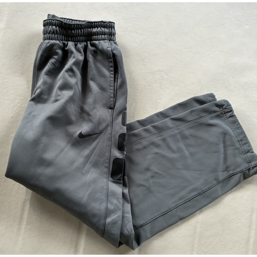 Nike Elite Therma-Fit Jogger Pants Men's Large Gray Sweatpants